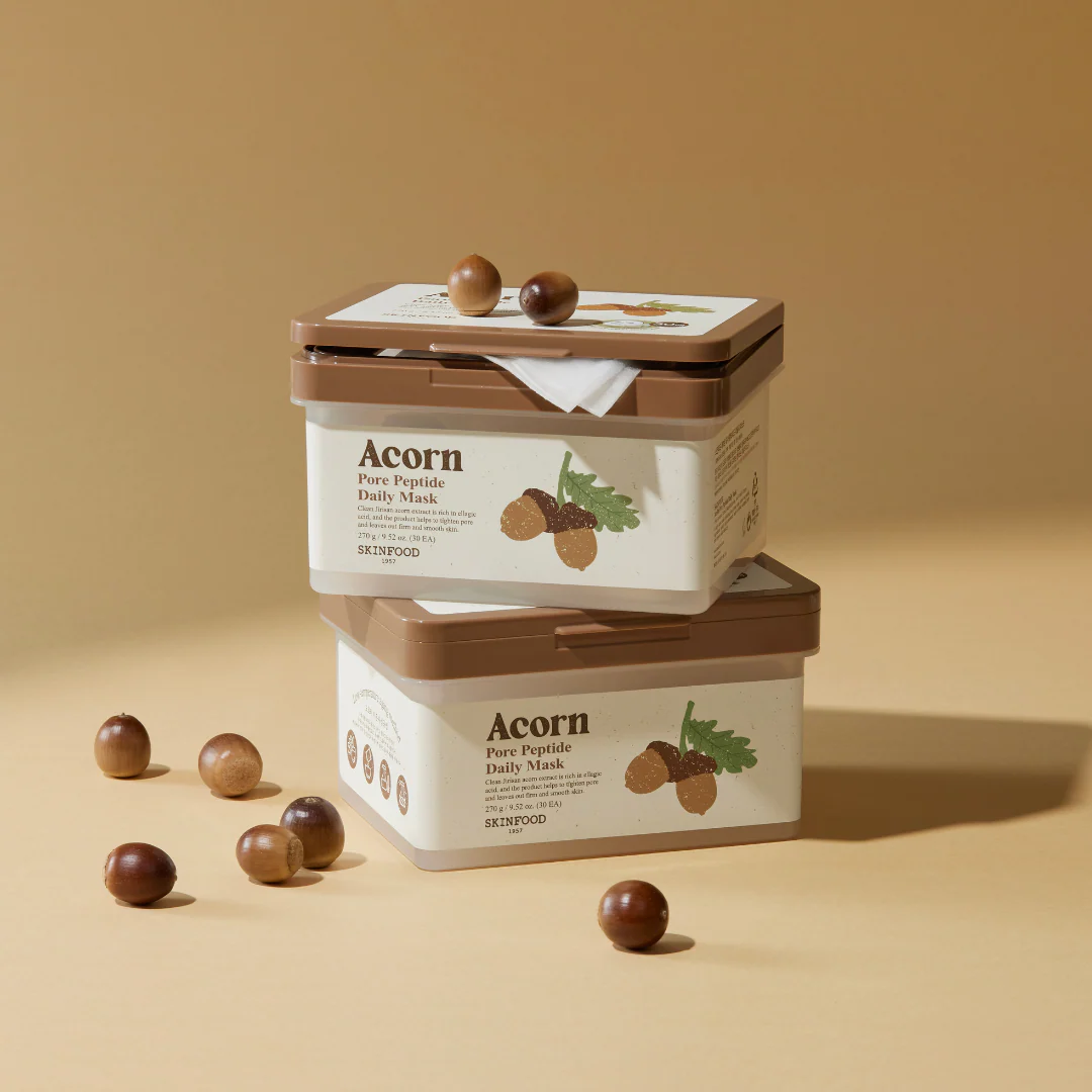 Acorn Pore Peptide Daily Mask - 30 Sheets - Image 3