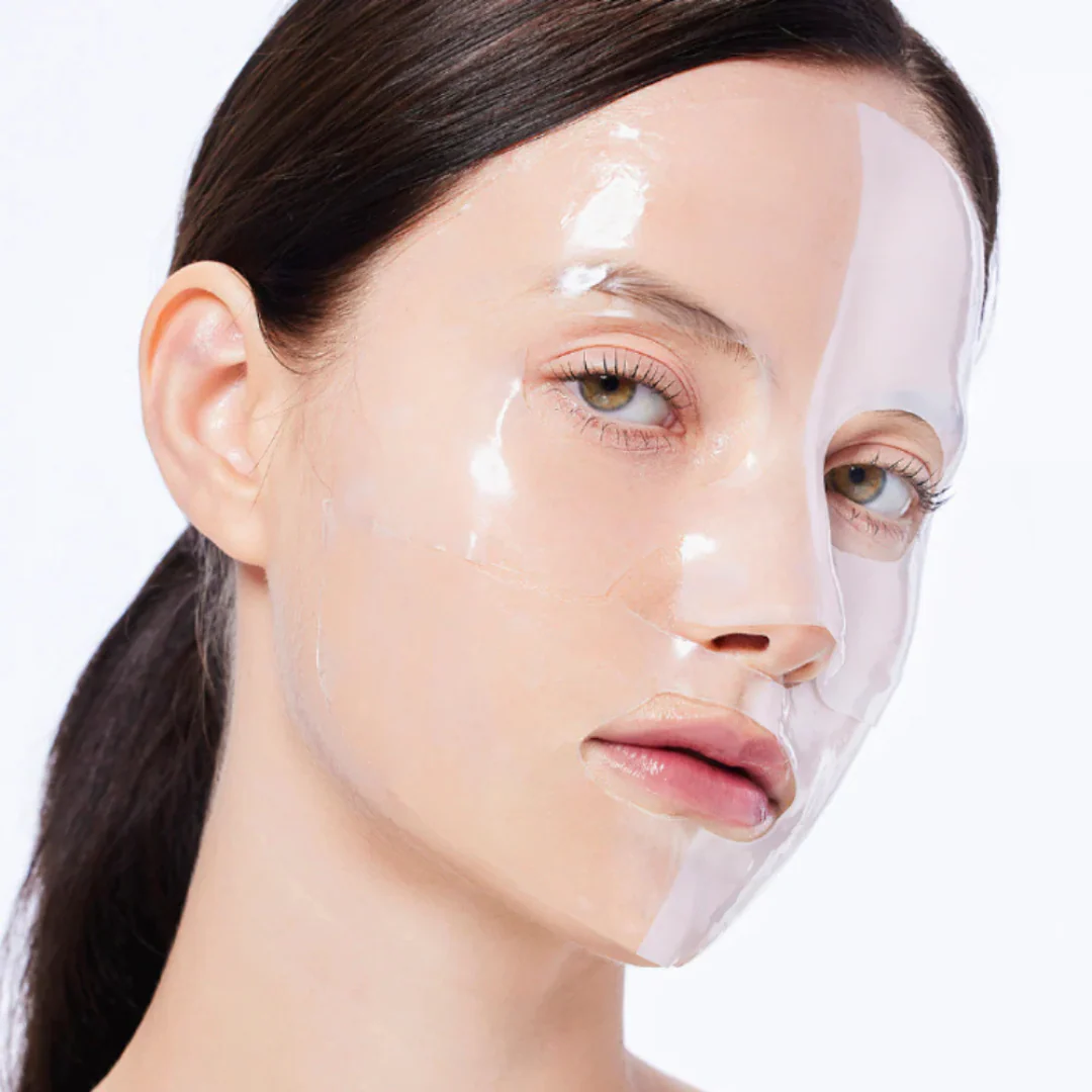 Advanced Snail Mucin Glass Glow Hydrogel Mask - 3 Sheet Masks - Image 4