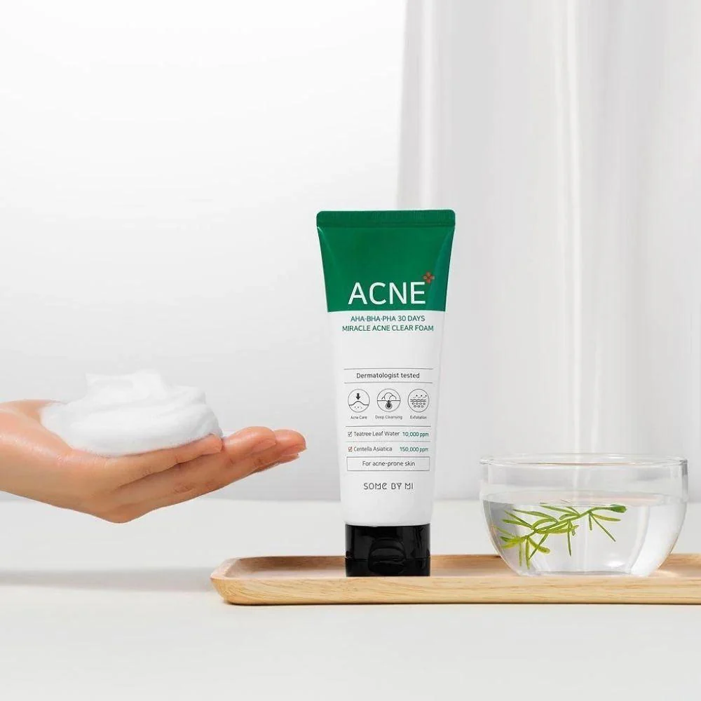 AHA BHA PHA 30 Days Miracle Foam - 100ml - Image 3