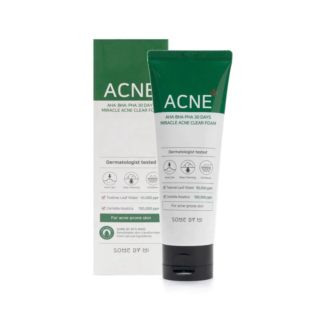 AHA BHA PHA 30 Days Miracle Foam - 100ml - Image 4