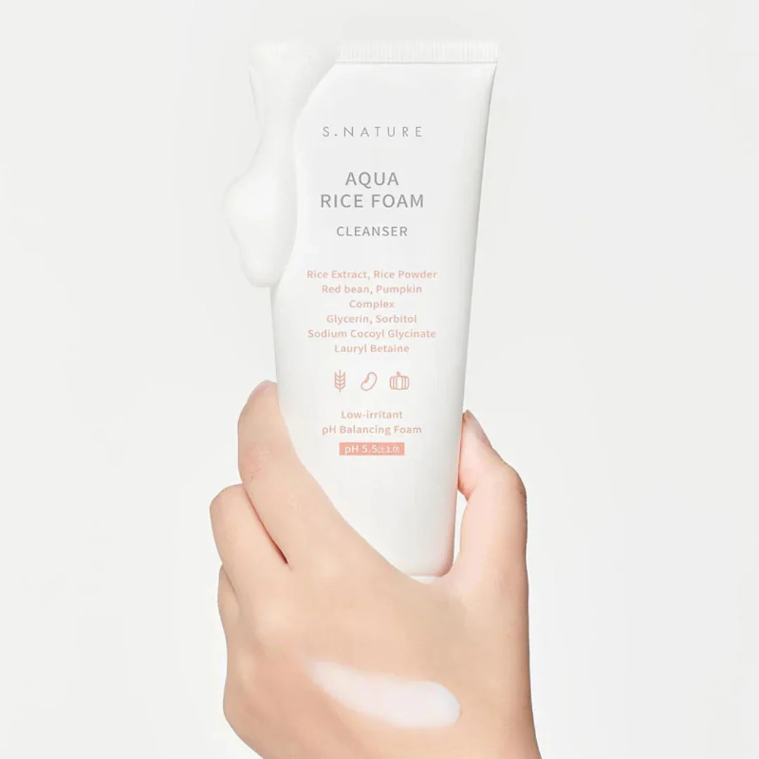 Aqua Rice Foam Cleanser - 80ml - Image 3