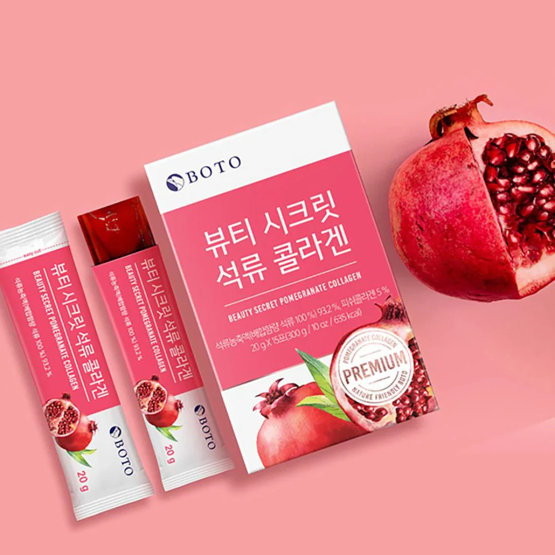 Beauty Secret Pomegranate Collagen - 20 g x 15 Sticks - Image 3
