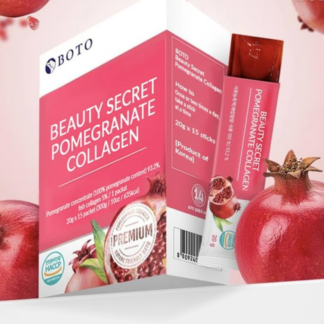 Beauty Secret Pomegranate Collagen - 20 g x 15 Sticks - Image 4