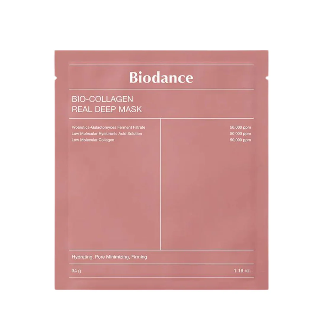 Bio-Collagen Real Deep Mask - 4 Sheet Masks