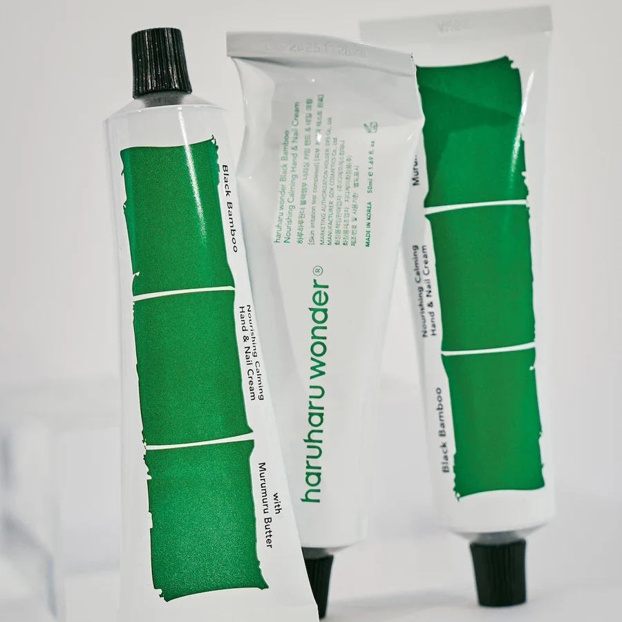 Black Bamboo Nourishing Calming Hand & Nail Cream - 50 ml - Image 4
