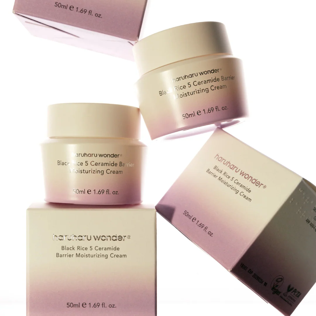 Black Rice 5 Ceramide Barrier Moisturizing Cream - 50 ml - Image 4