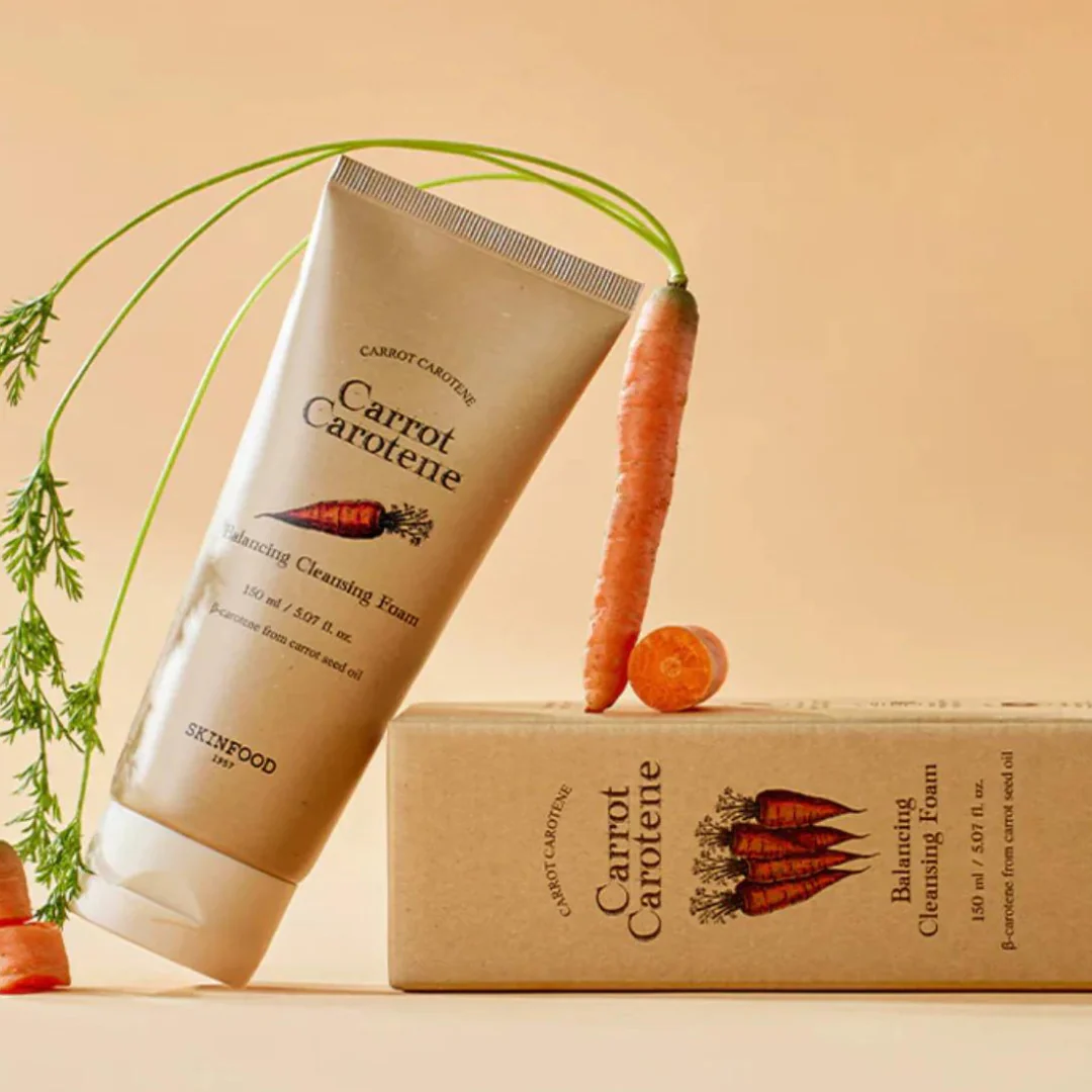 Carrot Carotene Balancing Cleansing Foam - 150 ml - Image 4