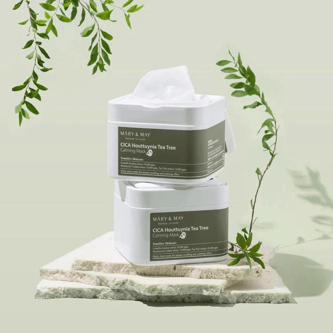 Cica Houttuynia Tea Tree Calming Mask - 30 sheets - Image 3