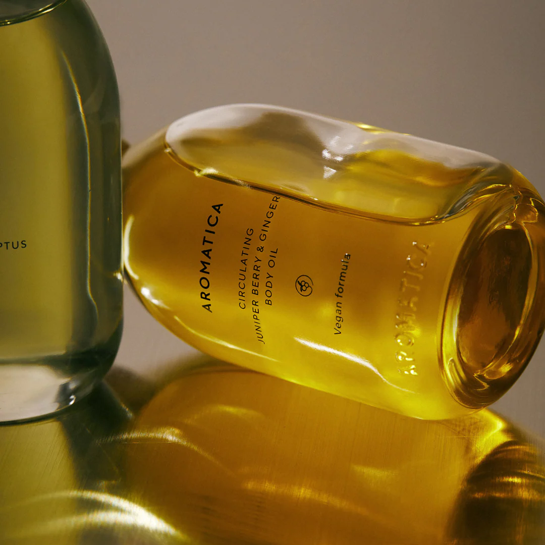Circulating Body Oil Juniper Berry & Ginger - 100 ml - Image 3