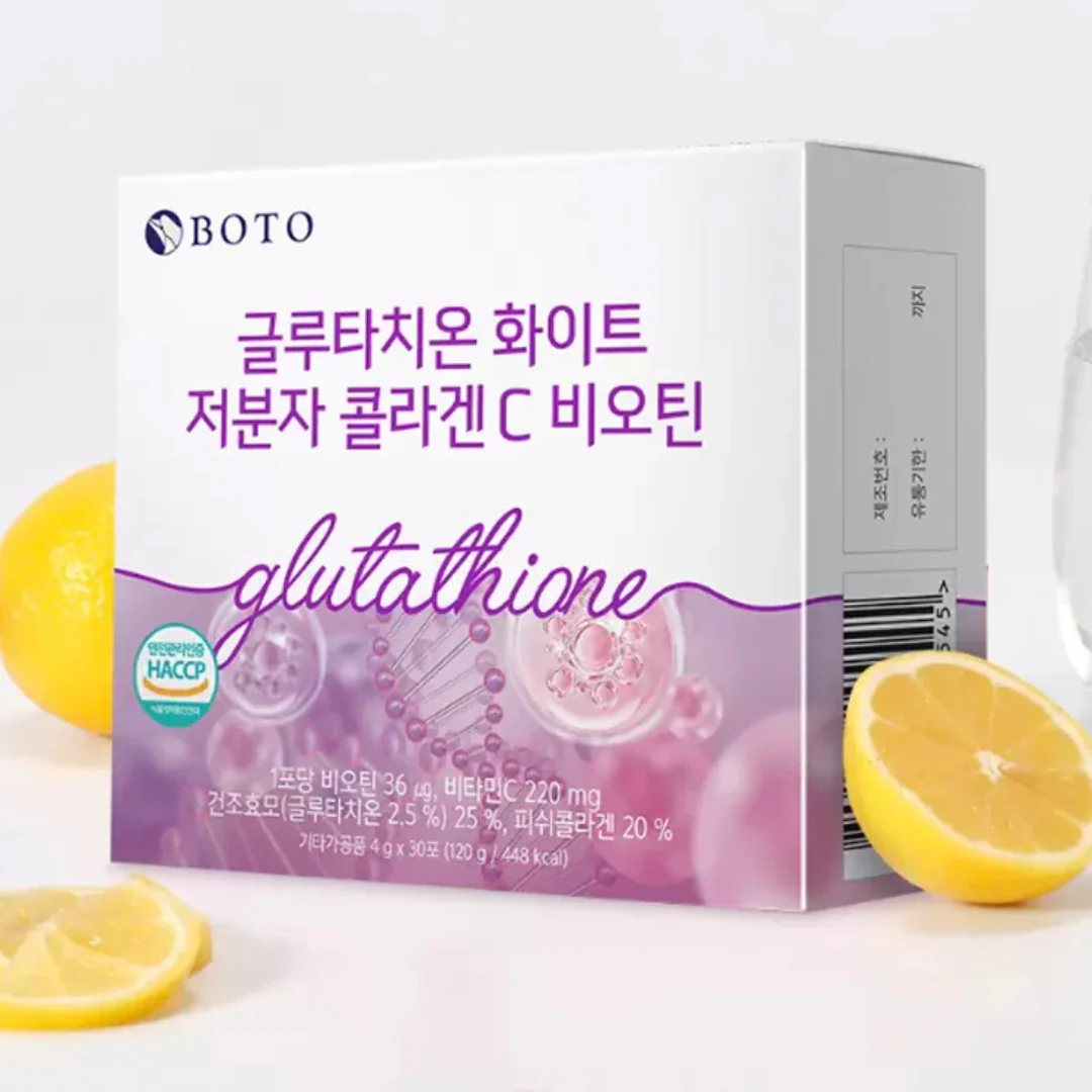 Glutathione White Small Molecule Collagen C Biotin - 4 g x 30 Sticks - Image 3