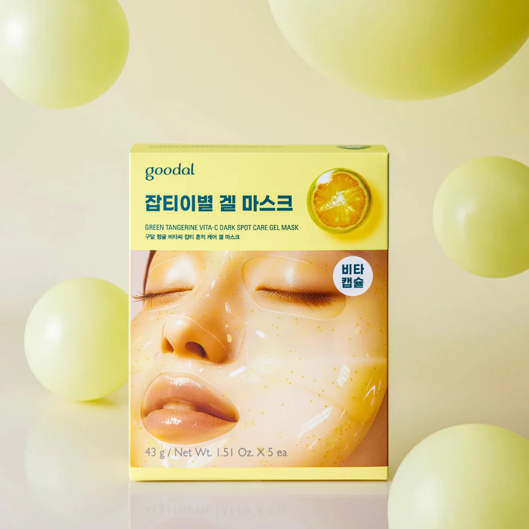 Green Tangerine Vita C Dark Spot Care Gel Mask - 1 Sheet Mask - Image 3