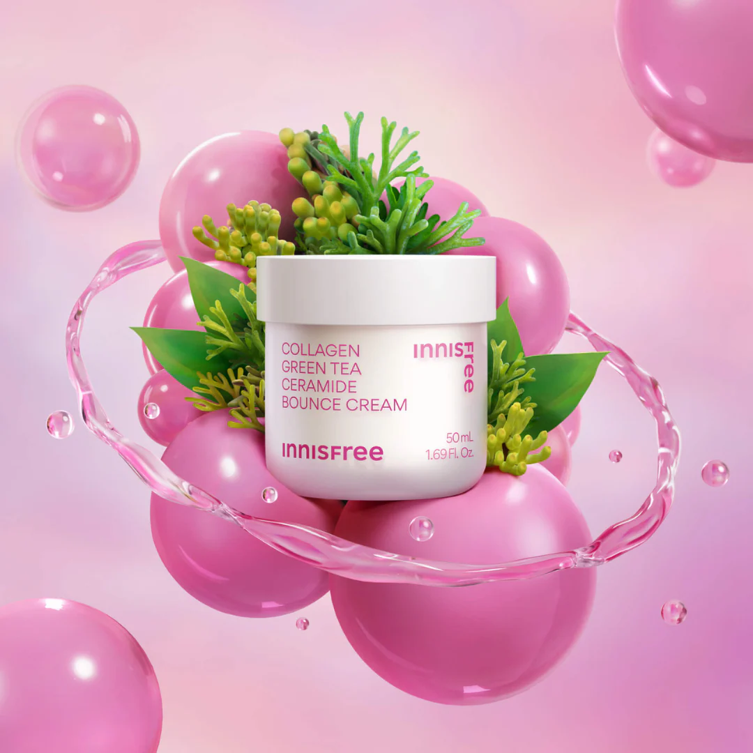 Collagen Green Tea Ceramide Bounce Cream - 50 ml - Image 4