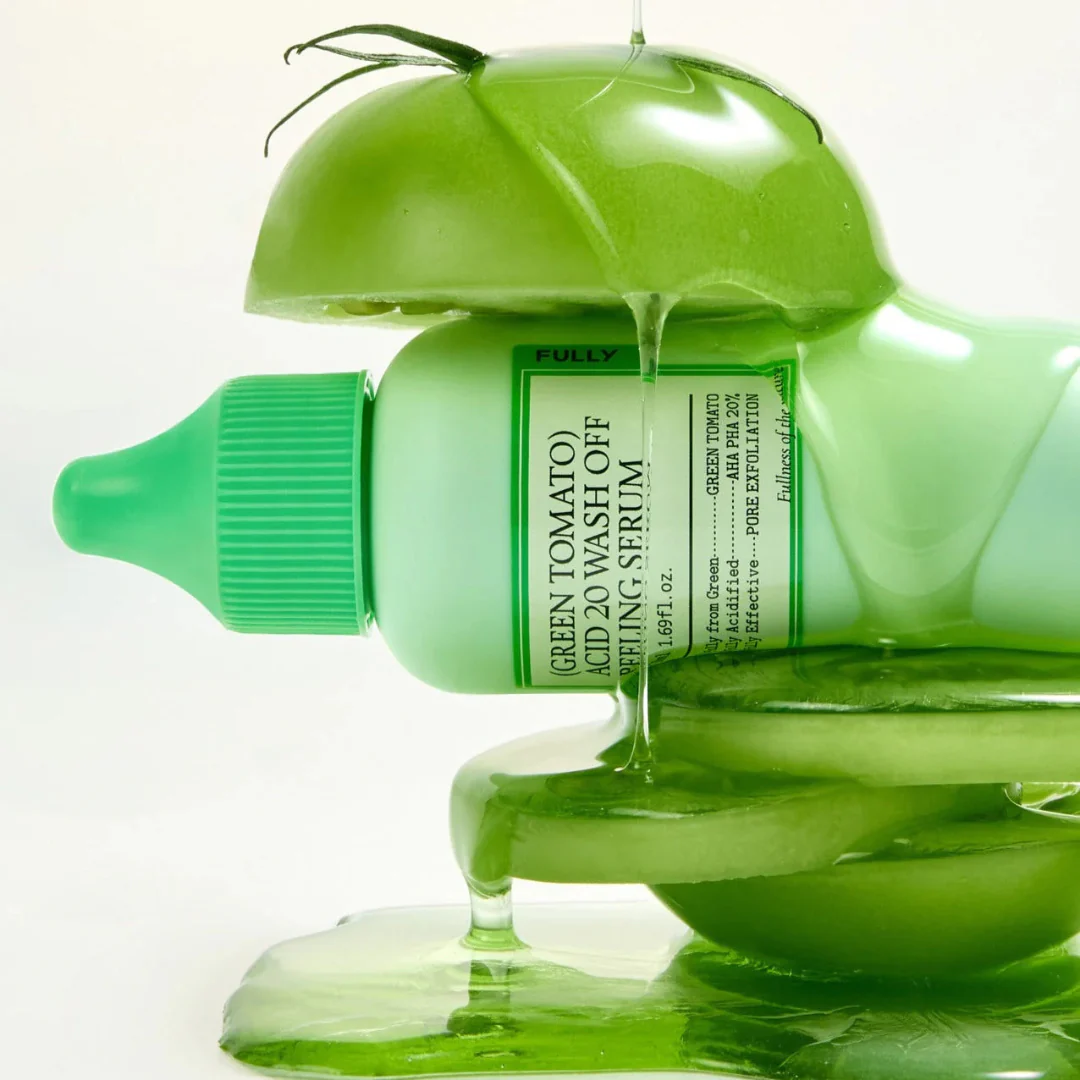 Green Tomato Acid 20 Wash Off Peeling Serum - 50 ml - Image 3