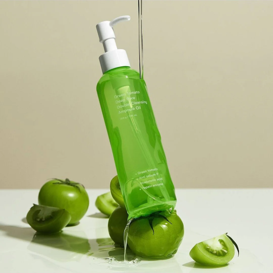 Green Tomato Double Cleansing Ampoule Oil - 200 ml - Image 4