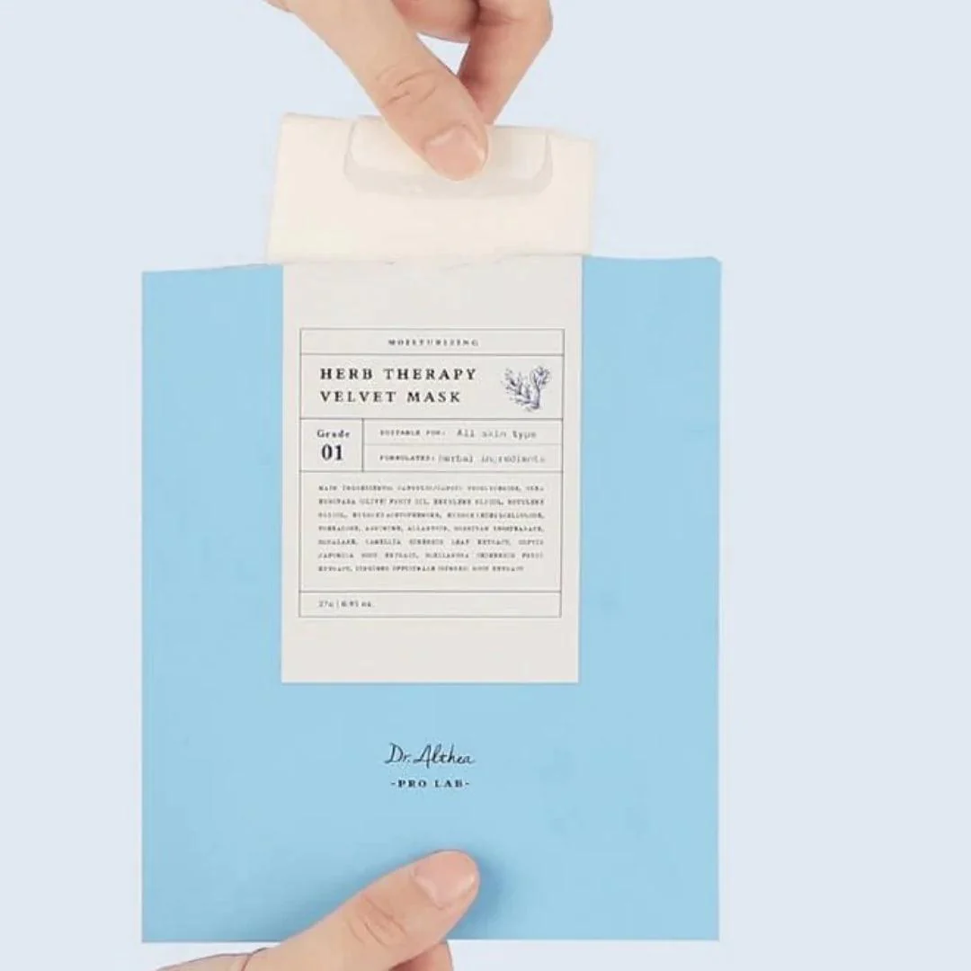 Herb Therapy Velvet Mask - 1 Sheet Mask - Image 3
