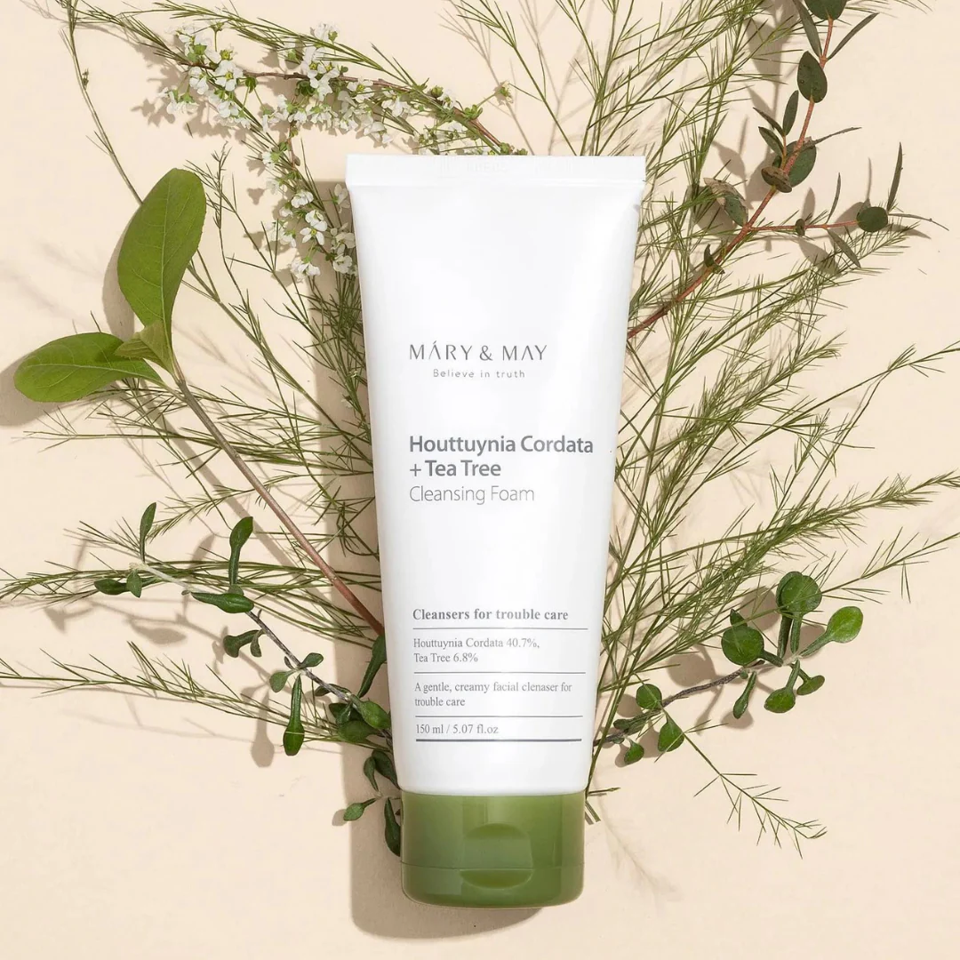 Houttuynia Cordata + Tea Tree Cleansing Foam - 150ml - Image 3