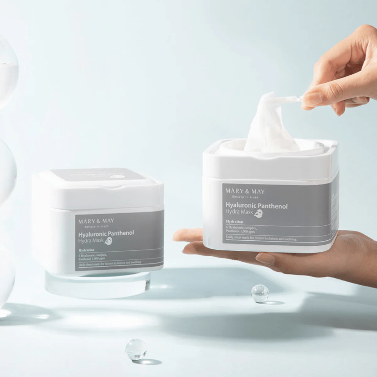 Hyaluronic Panthenol Hydra Mask - 30 Sheets - Image 4