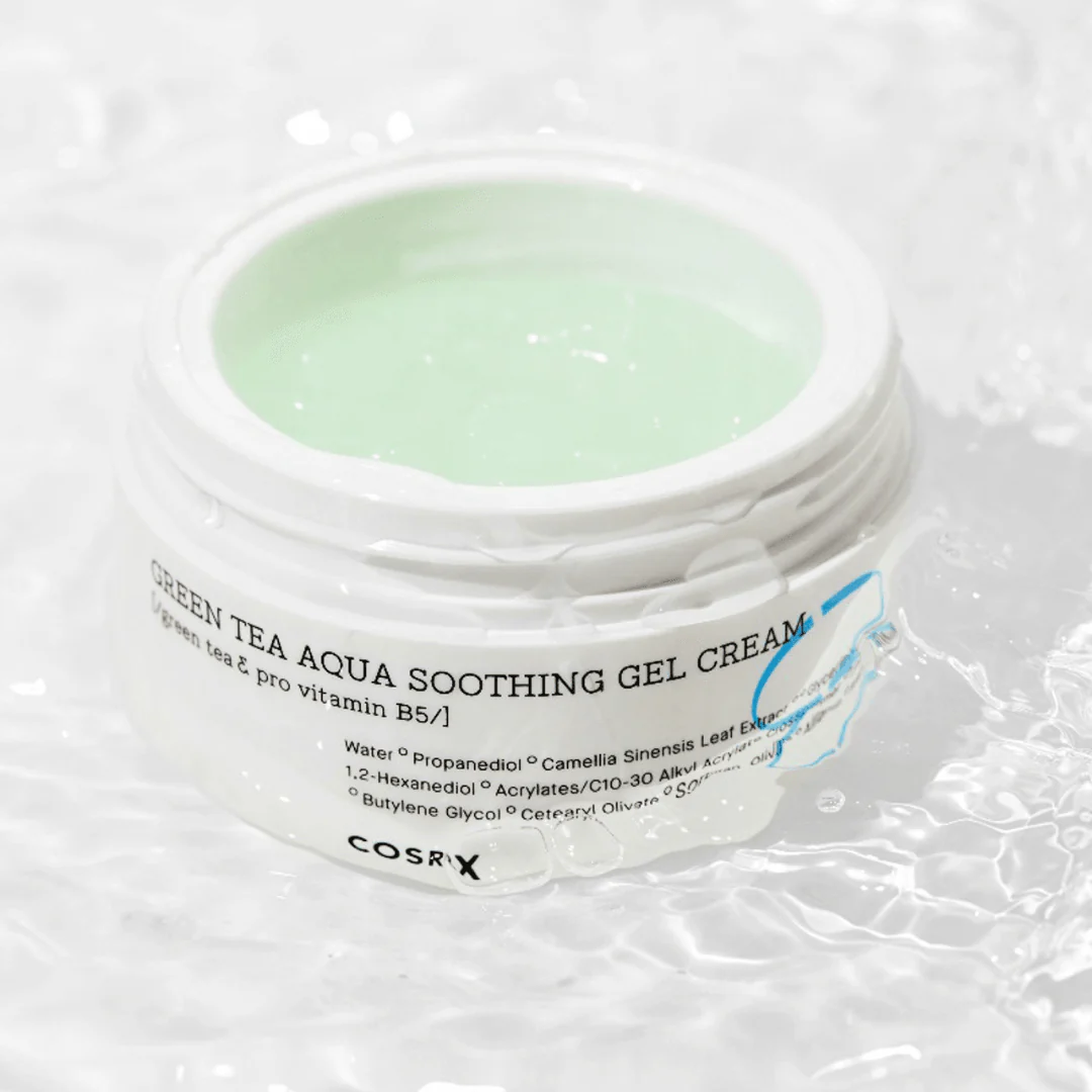 Hydrium Green Tea Aqua Soothing Gel Cream - 50ml - Image 3