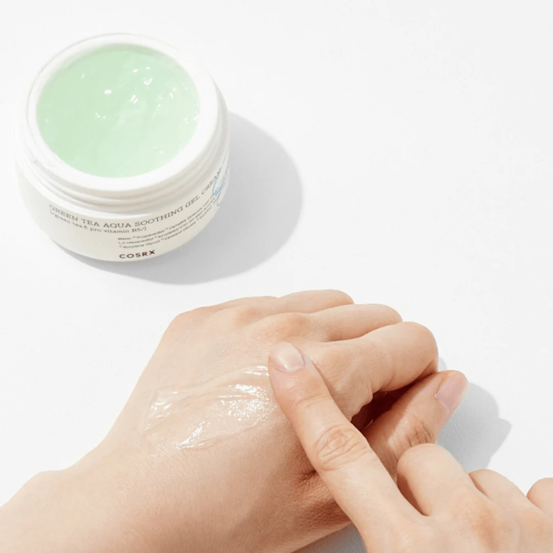 Hydrium Green Tea Aqua Soothing Gel Cream - 50ml - Image 4
