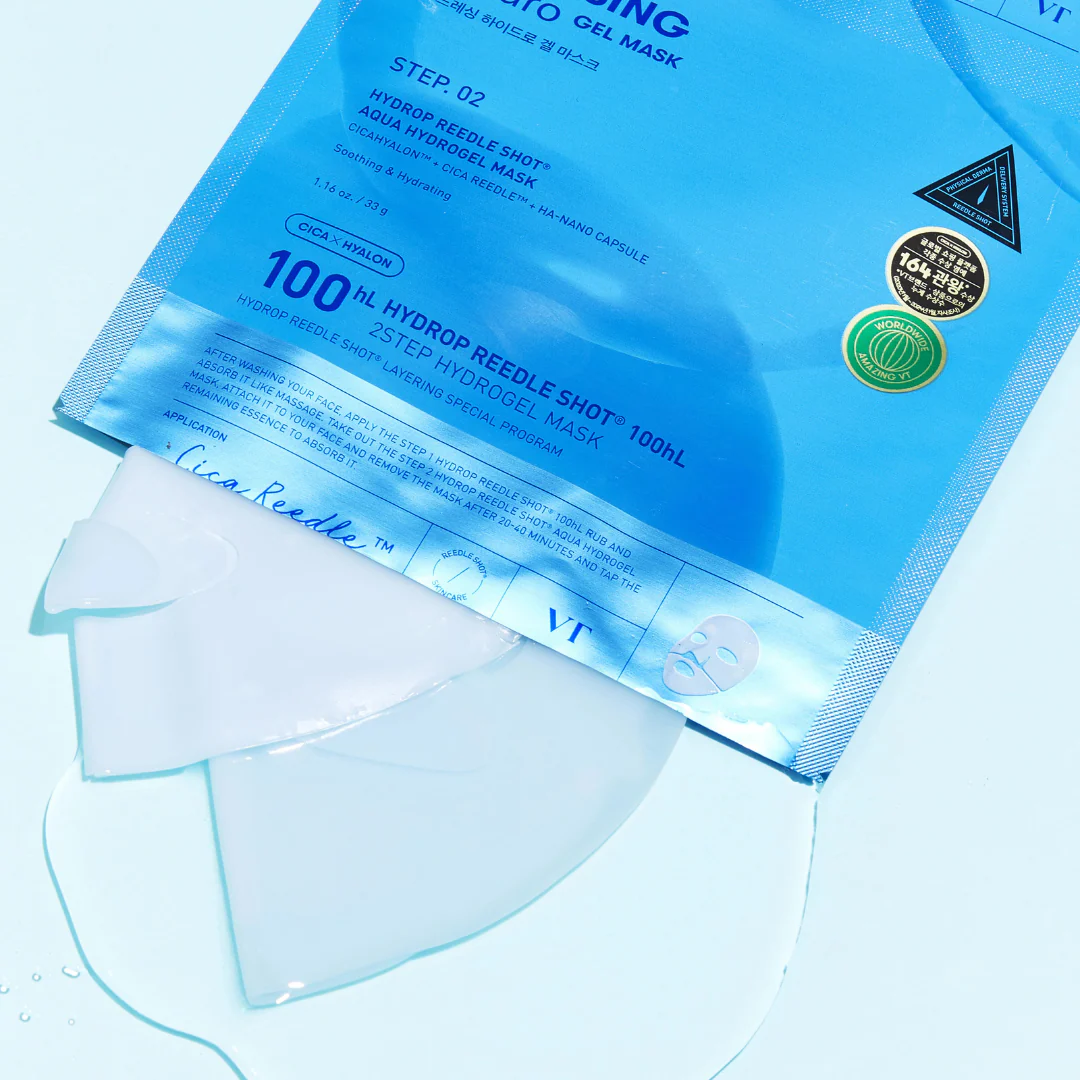Hydrop Reedle Shot 100hL 2 Step Hydrogel Mask - 1.5 g + 33 g - Image 2