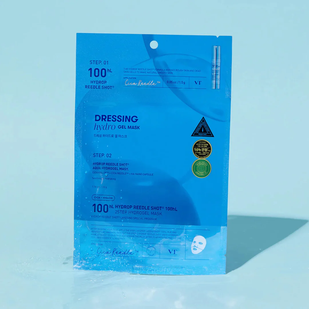 Hydrop Reedle Shot 100hL 2 Step Hydrogel Mask - 1.5 g + 33 g - Image 3