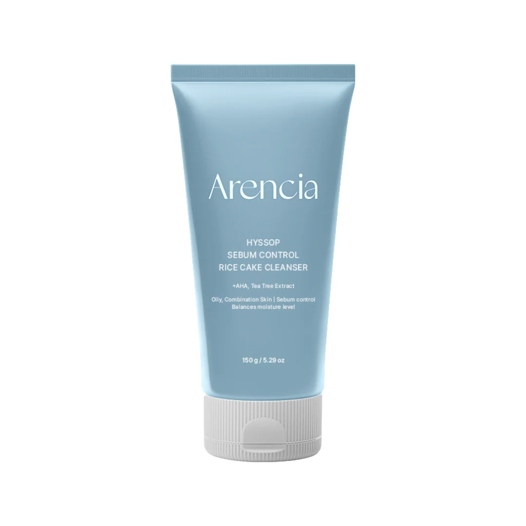 Hyssop Sebum Control Rice Cake Cleanser - 150g