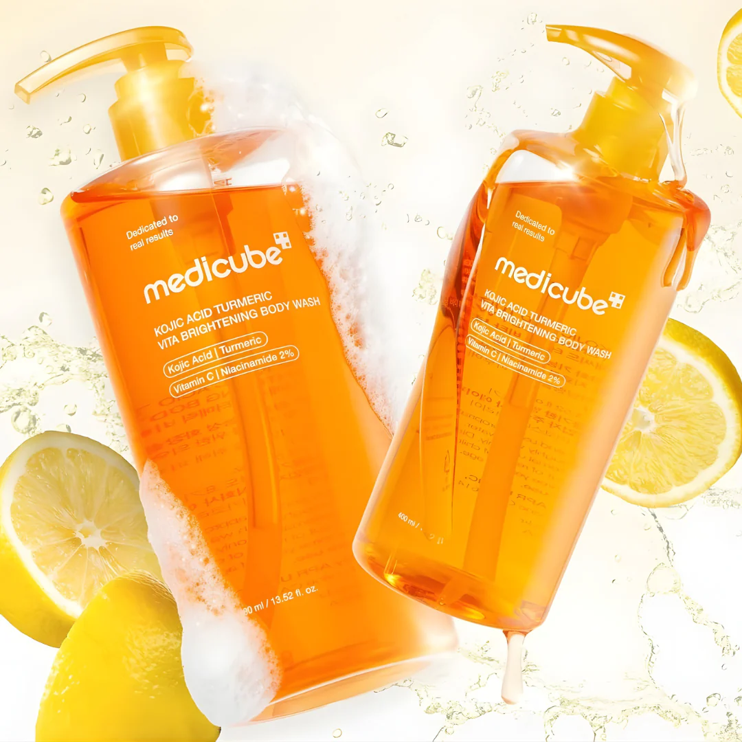 Kojic Acid Turmeric Brightening Body Wash - 400 ml - Image 3