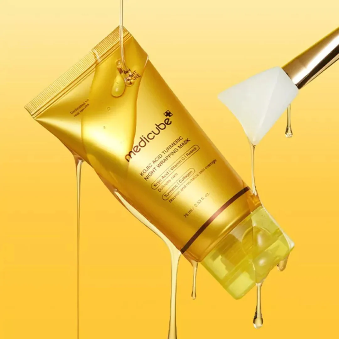 Kojic Acid Turmeric Overnight Wrapping Mask - 75 ml - Image 2