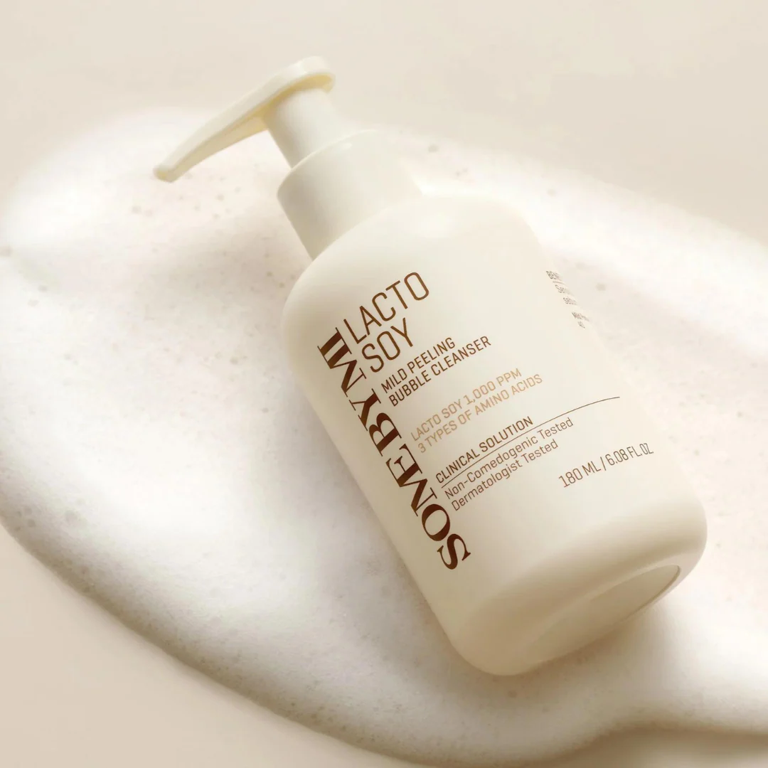 Lactosoy Mild Bubble Peeling Cleanser - 180 ml - Image 2