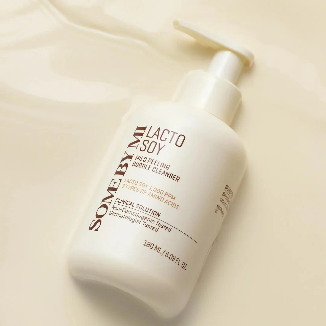 Lactosoy Mild Bubble Peeling Cleanser - 180 ml - Image 3