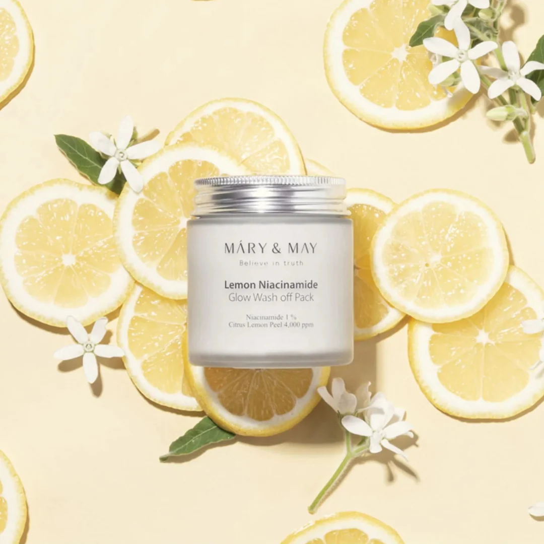 Lemon Niacinamide Glow Wash off Pack - 125g - Image 3