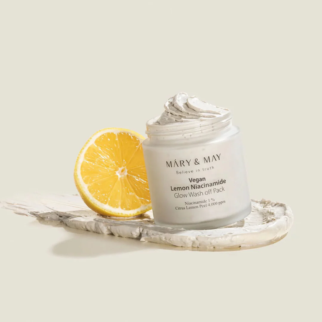 Lemon Niacinamide Glow Wash off Pack - 125g - Image 4