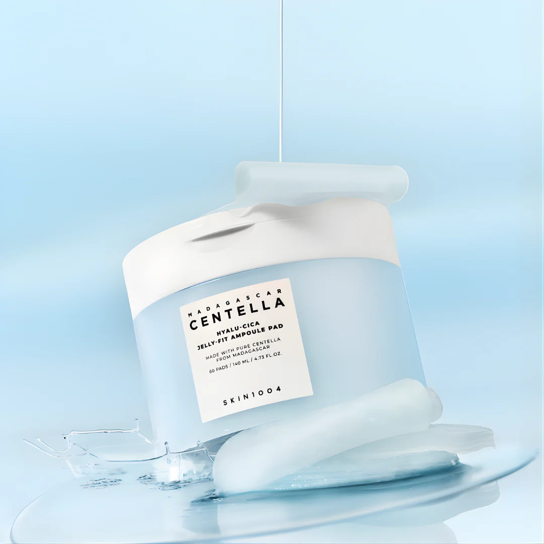 Madagascar Centella Hyalu-Cica Jelly-Fit Ampoule Pad - 60 Pads - Image 4