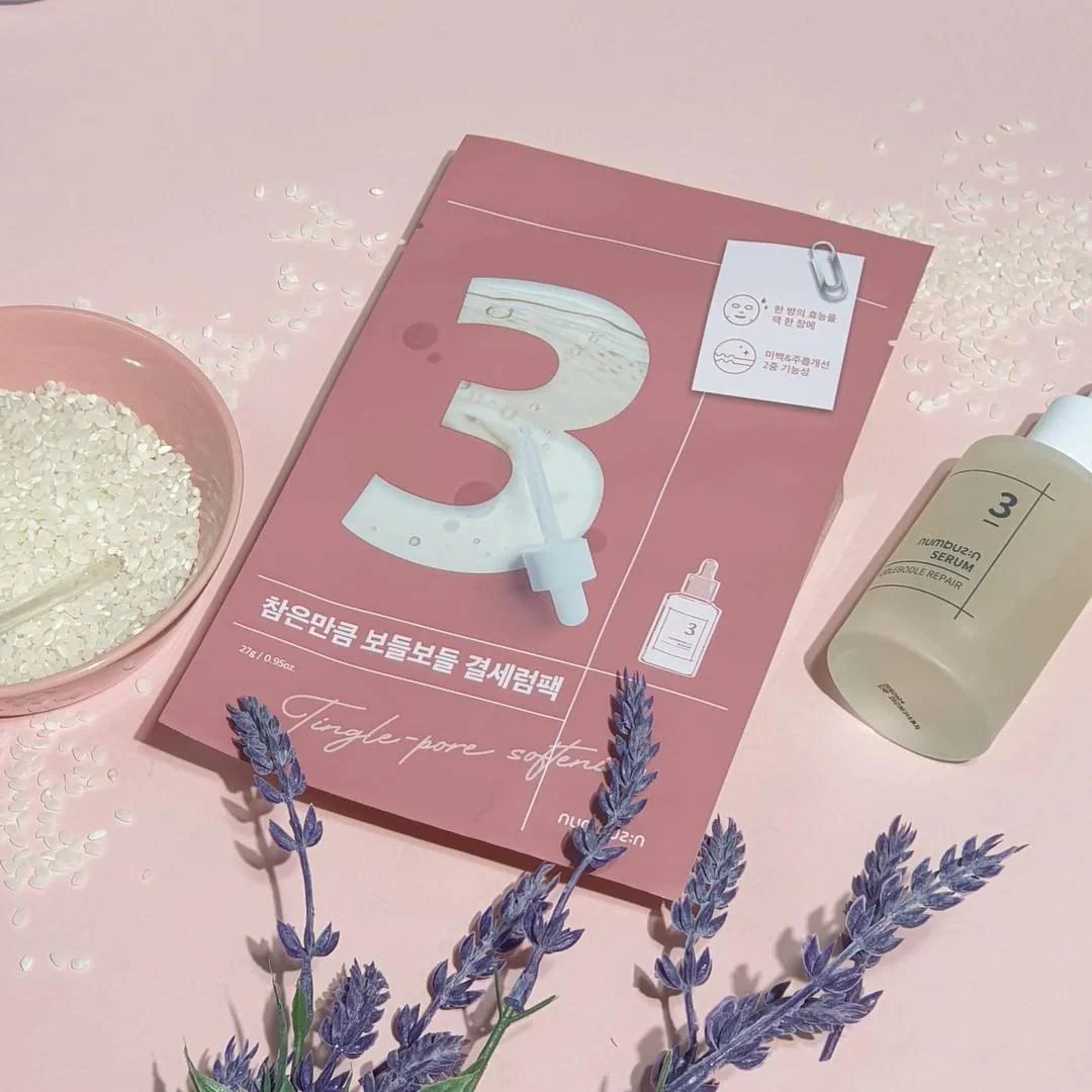 No. 3 Tingle-Pore Softening Sheet Mask - 1 Sheet Mask - Image 4