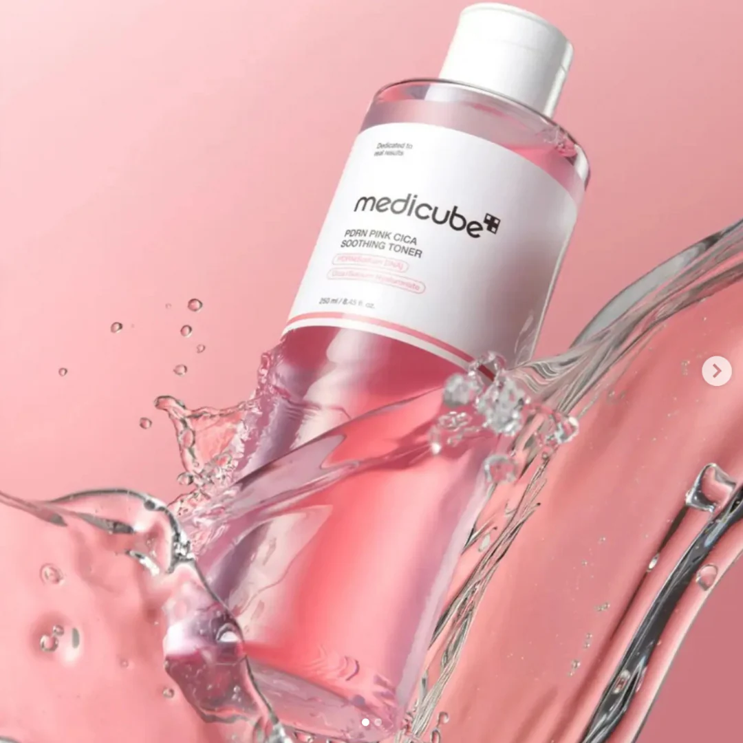 PDRN Pink Cica Soothing Toner - 250 ml - Image 2