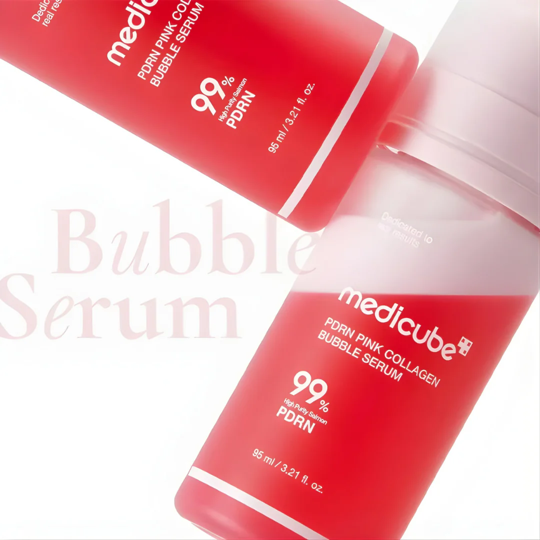 PDRN Pink Collagen Bubble Serum - 95 ml - Image 3