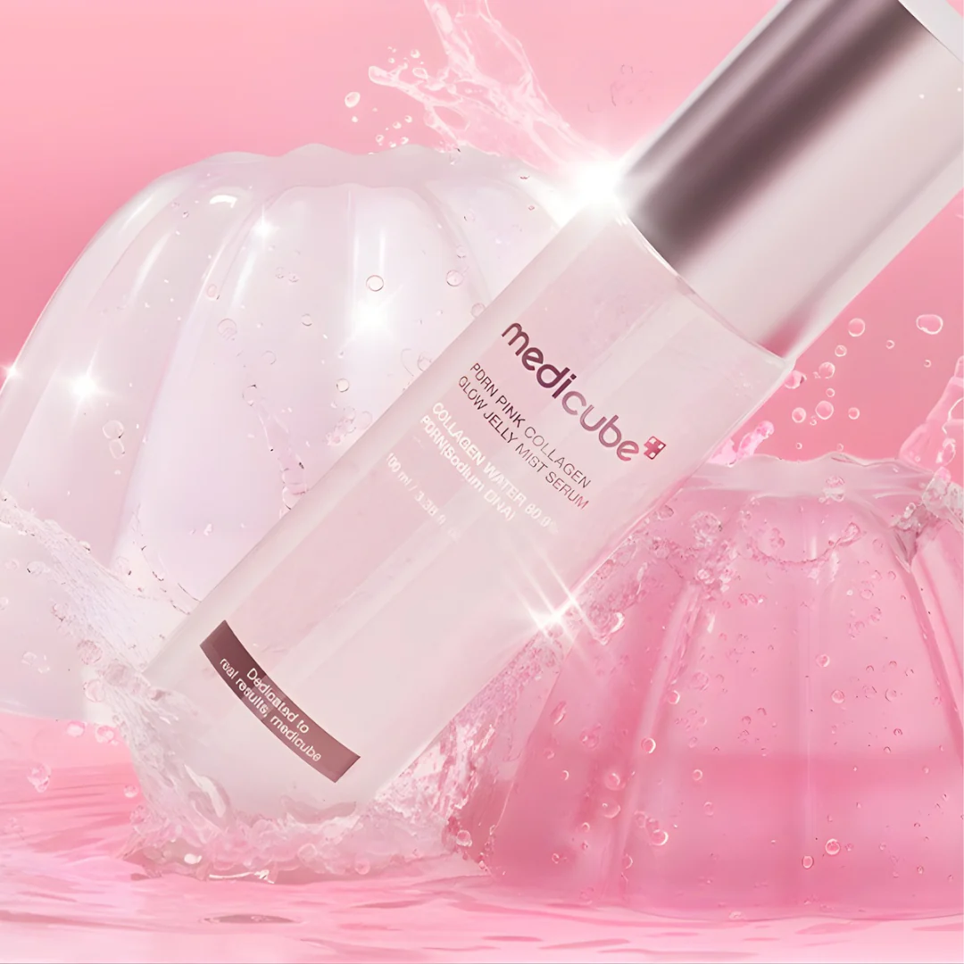 PDRN Pink Collagen Glow Jelly Mist Serum - 100 ml - Image 3