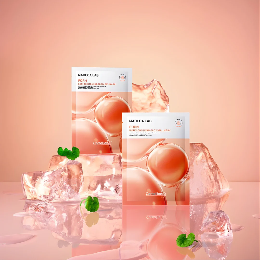 PDRN Skin Tightening Glow Gel Mask - 5 Masks - Image 4
