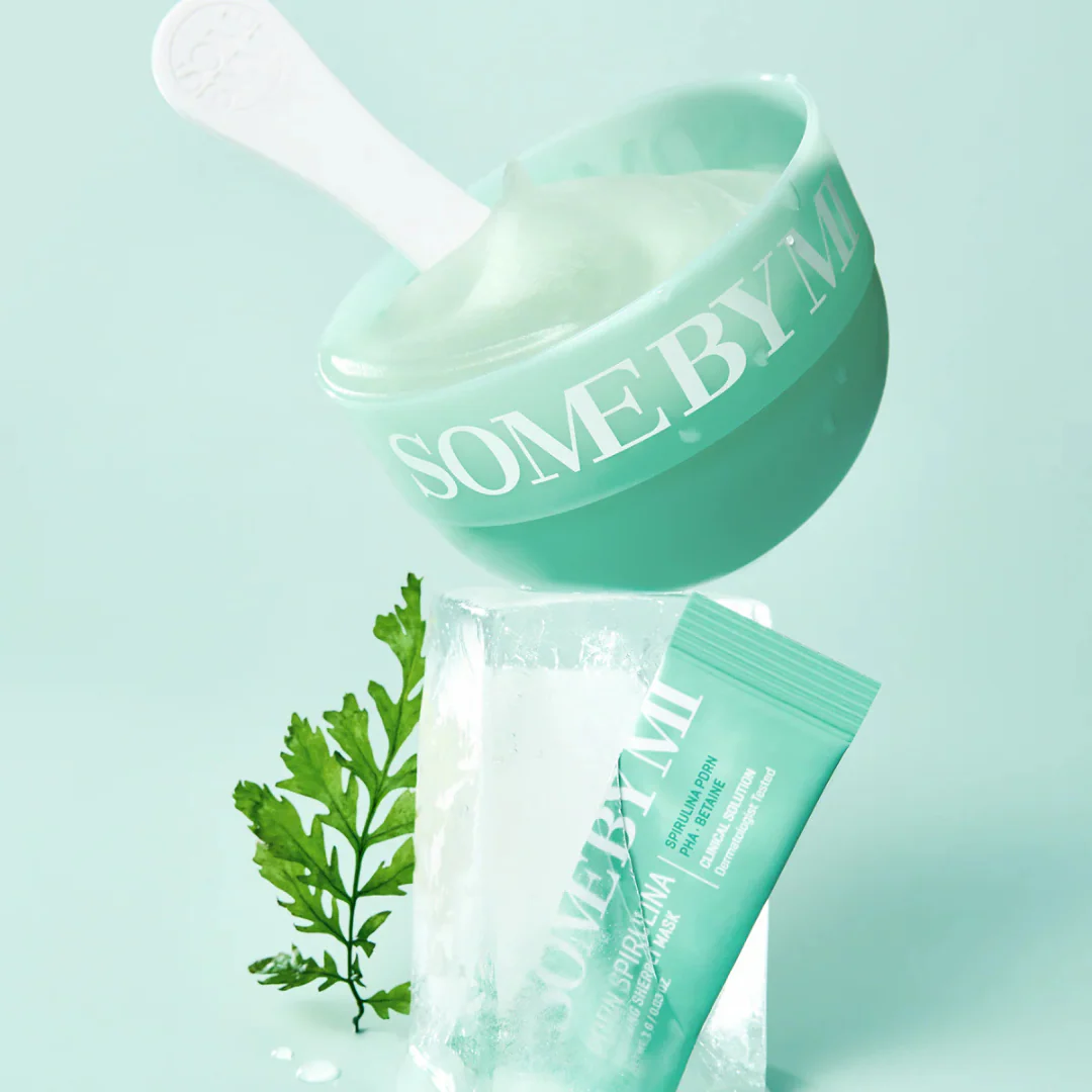 PDRN Spirulina Soothing Sherbet Mask Set  - Image 3