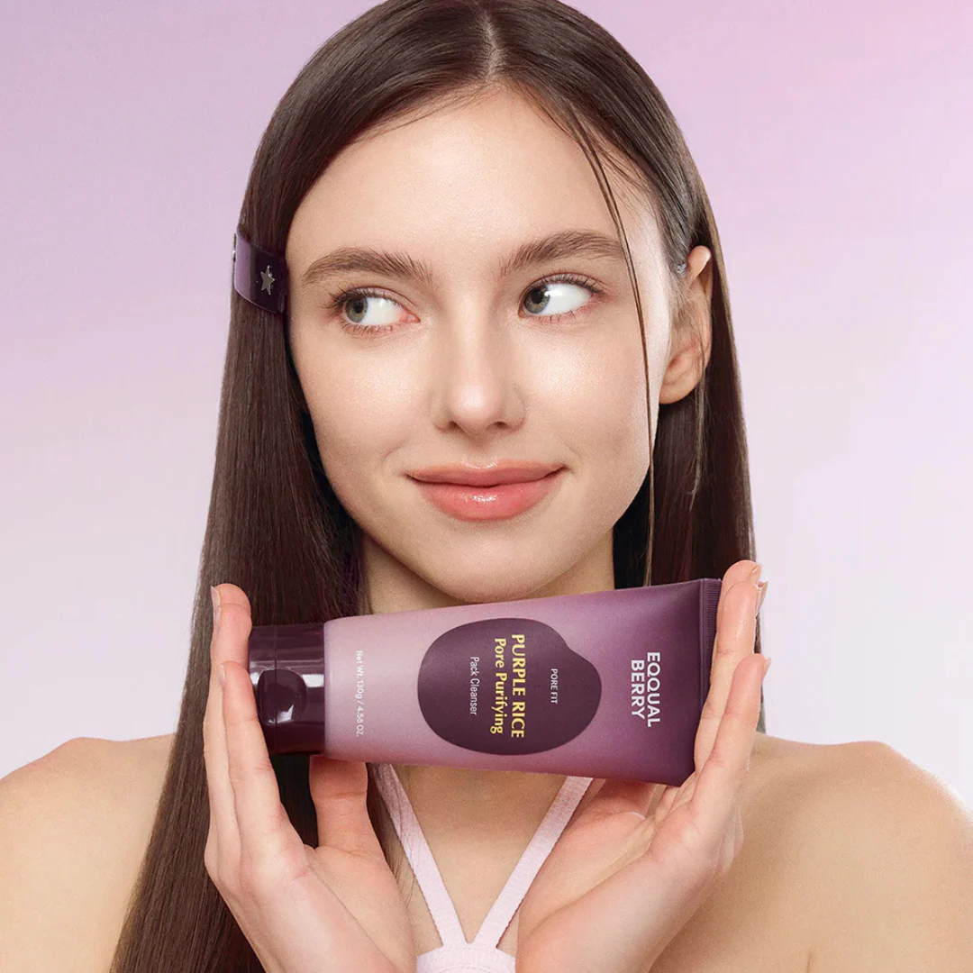 Purple Rice Pore Purifying Pack Cleanser - 130 g - Image 4