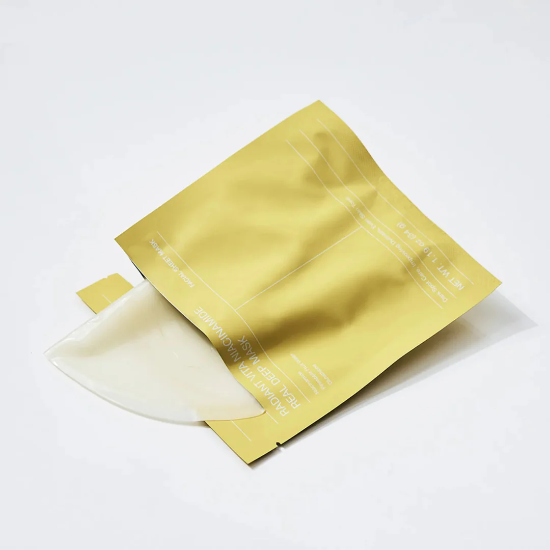 Radiant Vita Niacinamide Real Deep Mask - 4 Sheet Masks - Image 3