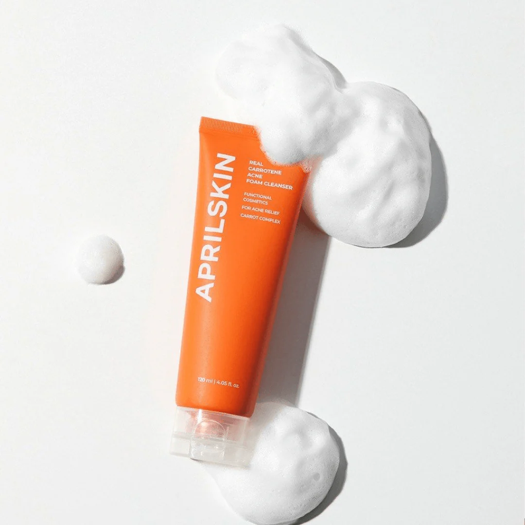 Real Carrotene Acne Foam Cleanser - 120 ml - Image 2