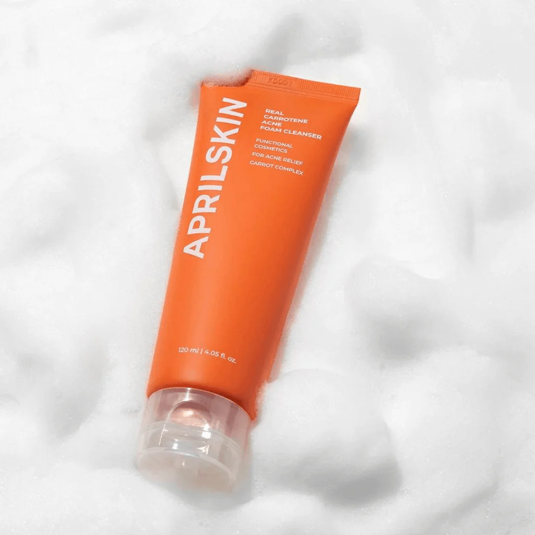 Real Carrotene Acne Foam Cleanser - 120 ml - Image 3