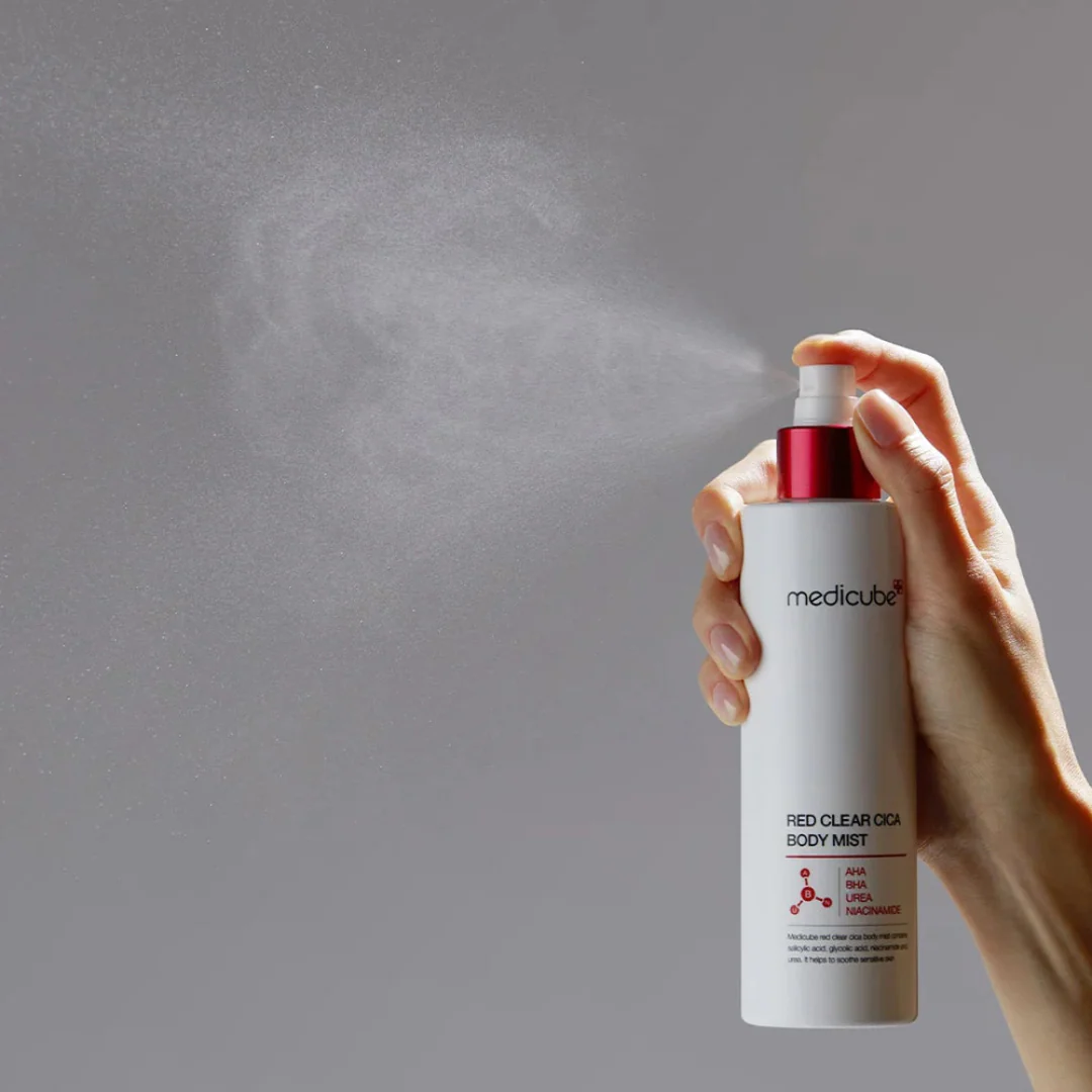 Red Clear Cica Body Mist - 200 ml - Image 3