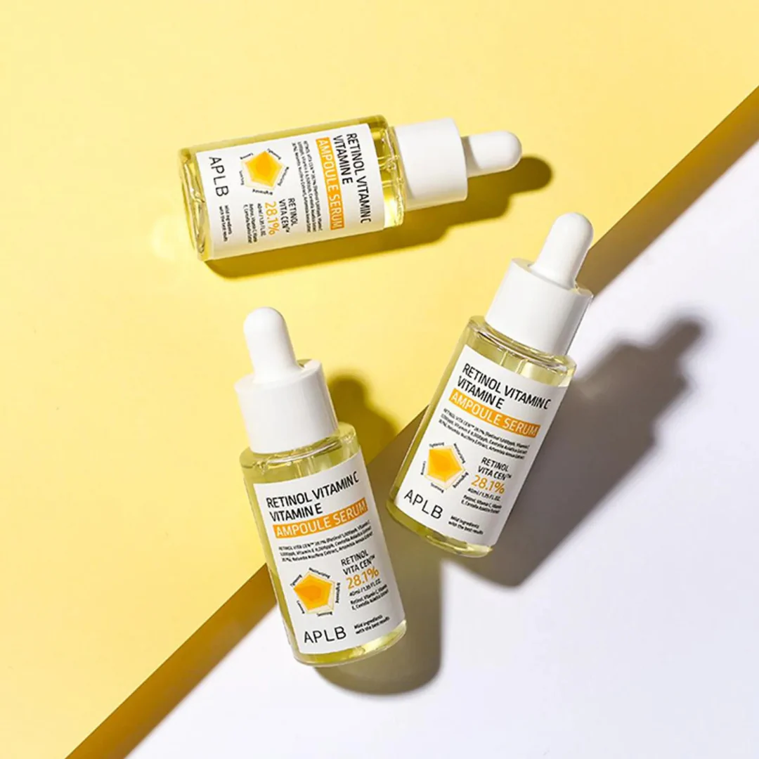 Retinol Vitamin C Vitamin E Ampoule Serum - 40 ml - Image 3