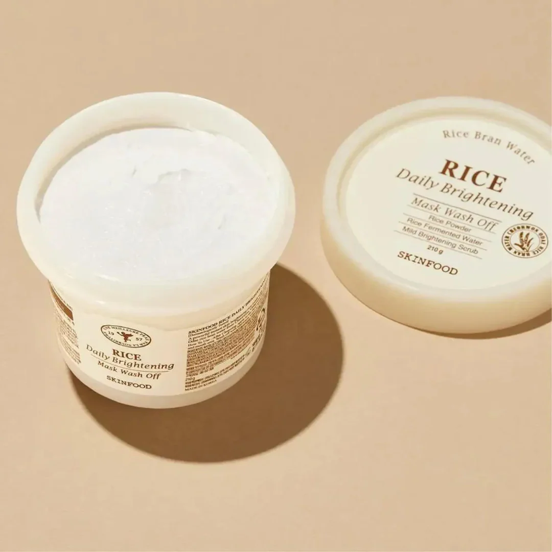 Rice Daily Brightening Mask Wash Off - 120 g - Image 3