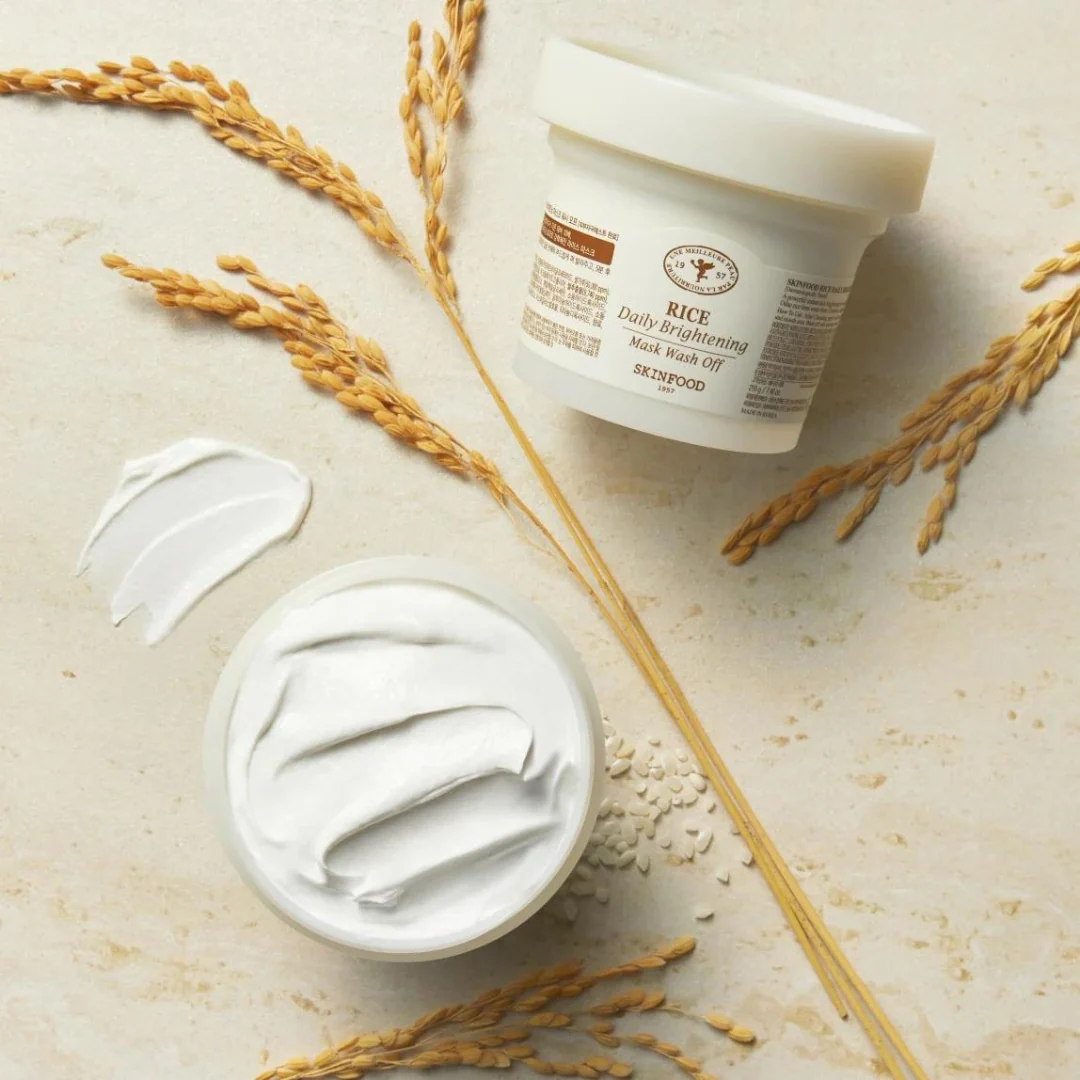 Rice Daily Brightening Mask Wash Off - 120 g - Image 4