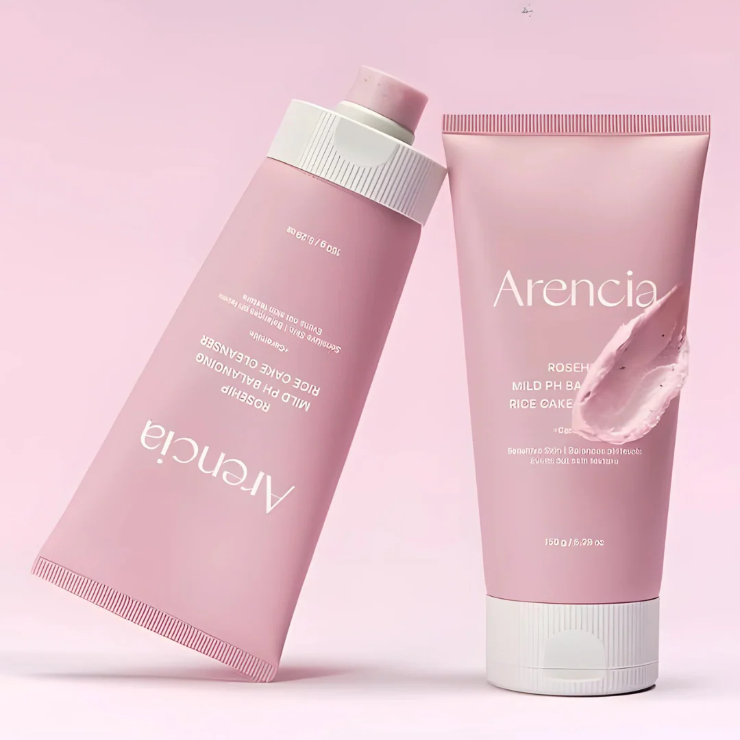Rosehip Mild PH Balancing Rice Cake Cleanser - 150 g - Image 4