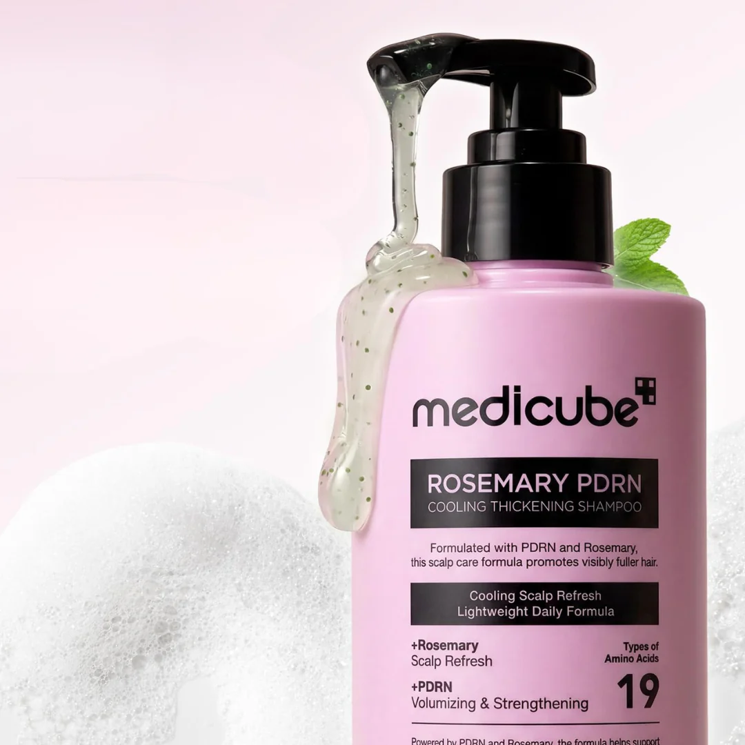 Rosemary PDRN Cooling Thickening Shampoo - 400 ml - Image 2