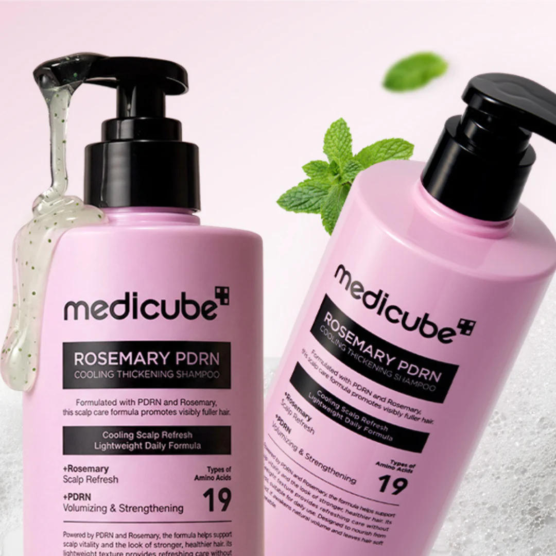 Rosemary PDRN Cooling Thickening Shampoo - 400 ml - Image 3